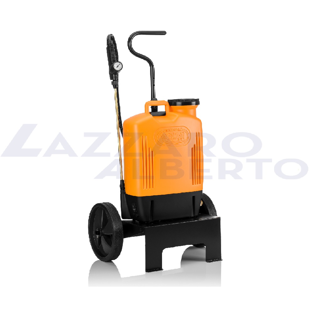 Pompa a zaino Volpi 15 lt con carrello