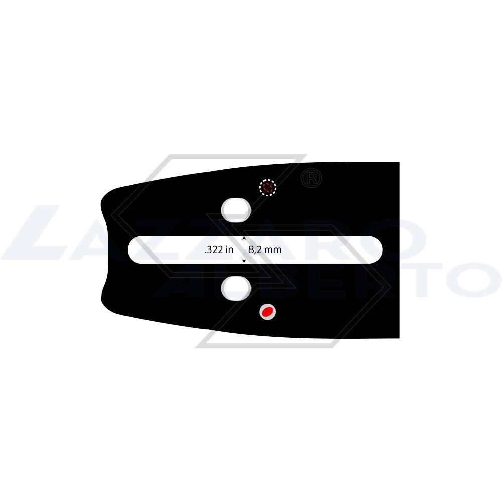 Barra Advancecut Oregon 180MLBK095 lung. 18\