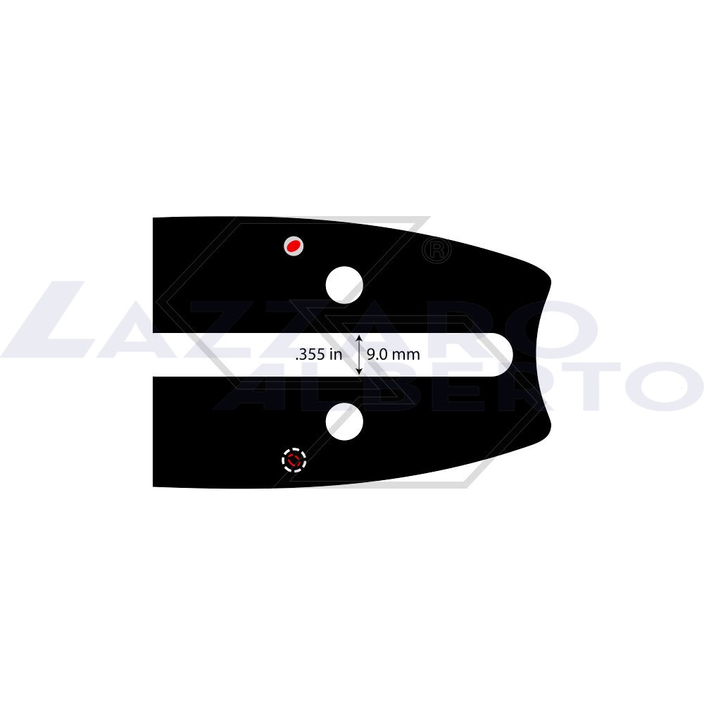 Barra rocchetto 188SLHD009 lung. 18\