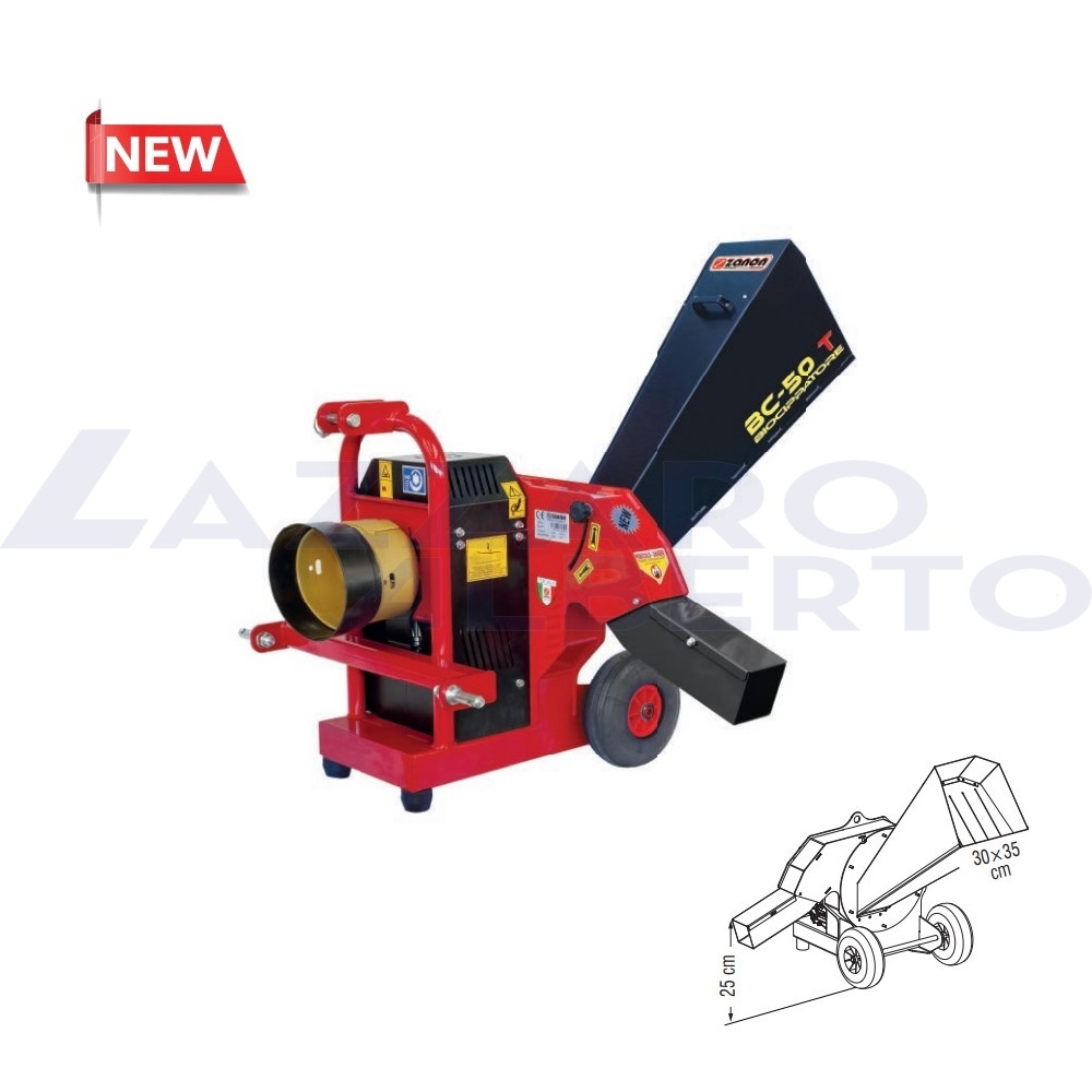 Biocippatore Zanon BC50-T a trattore 20-50HP