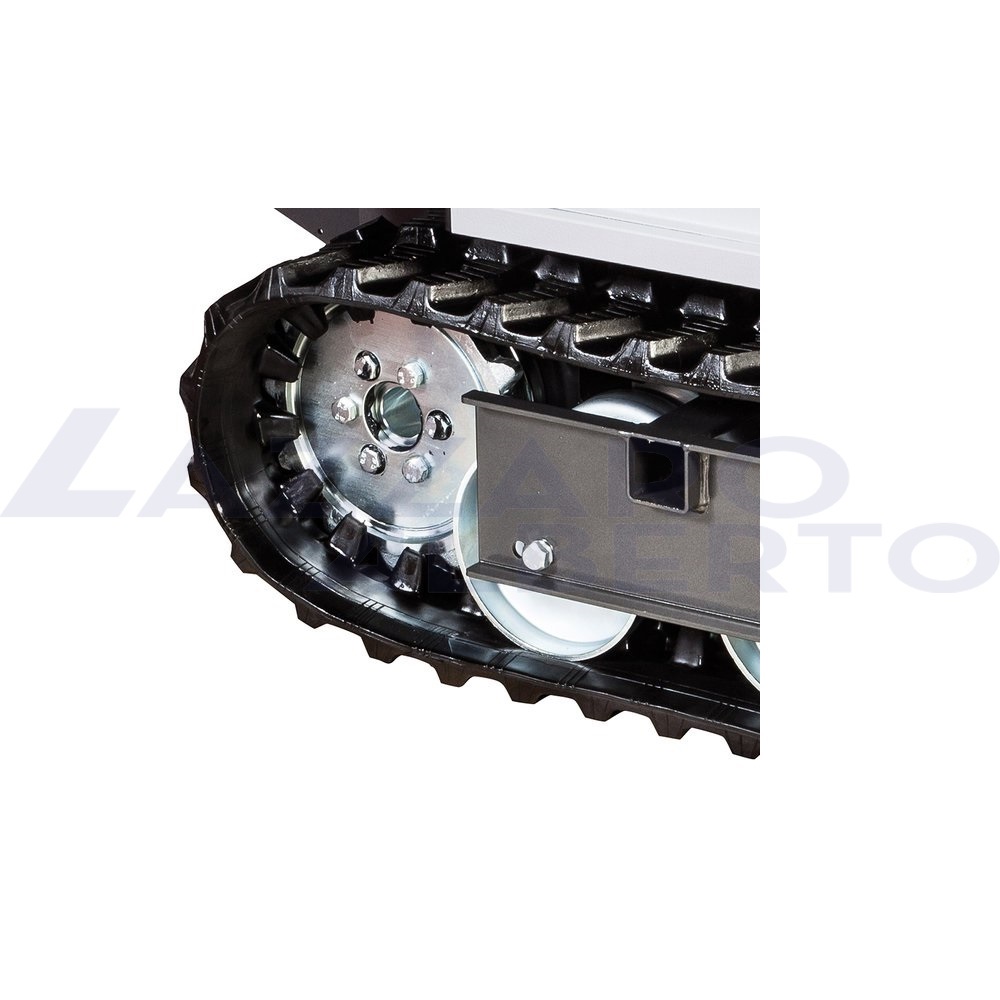 Transporter Bertolini BTR 450, kg 450, con motore Honda GX 160, Motocarriola minidumper con gingoli