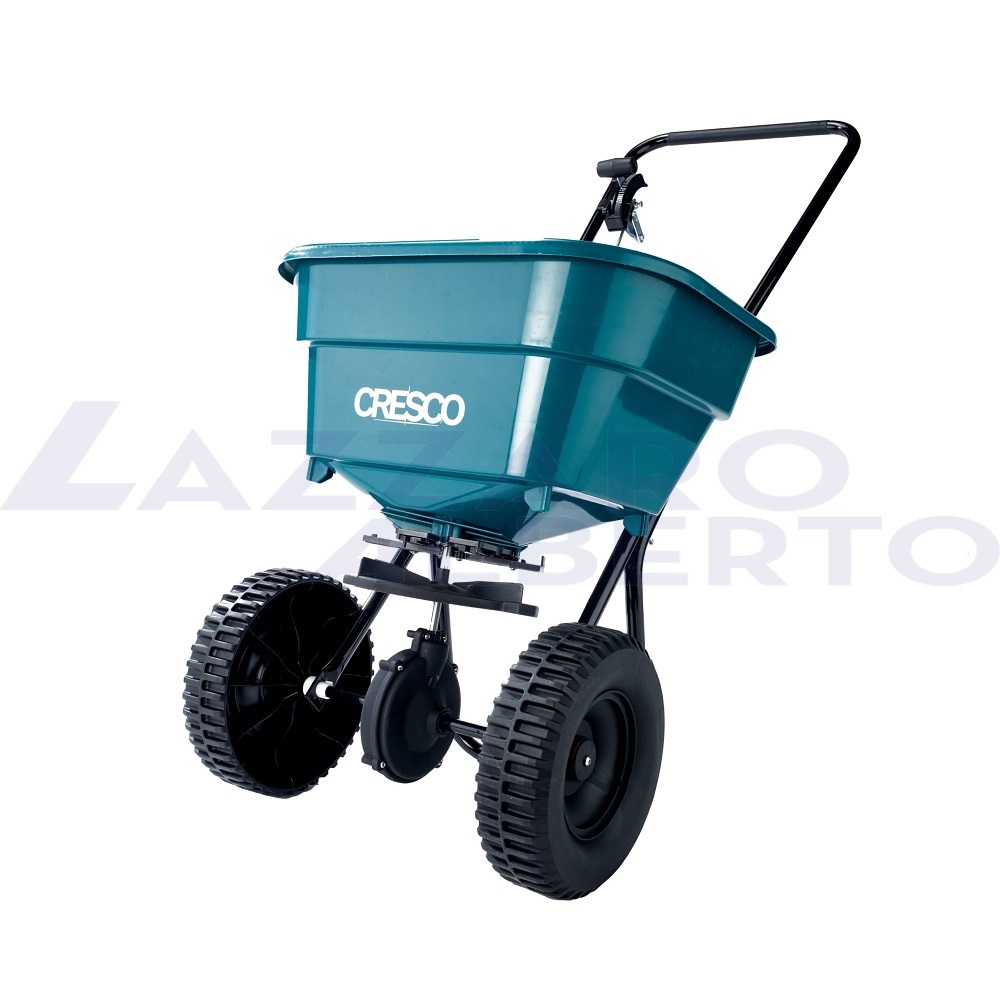 Spargiconcime Cresco 10 SW - Seminatrice manuale a spinta con ruote in plastica