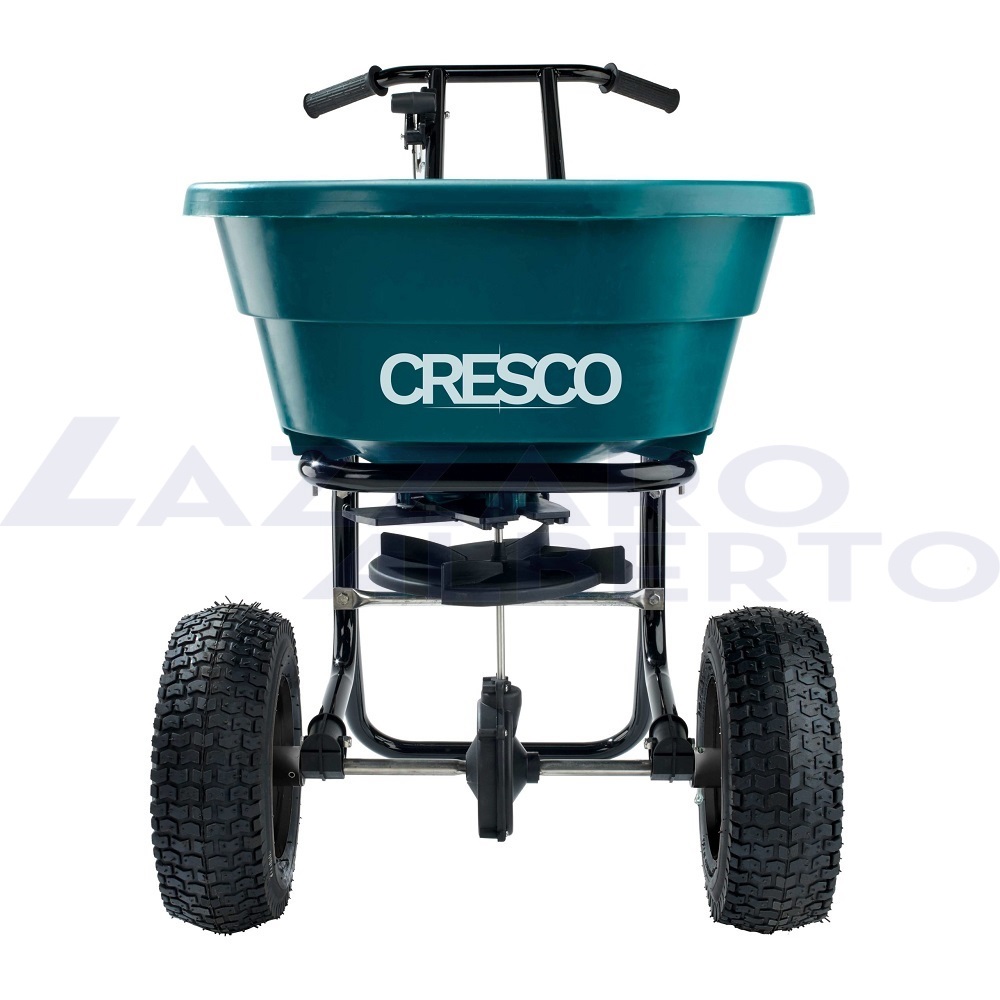 Carrello spandiconcime professionale CR.30SWP telaio verniciato ruote pneumatiche