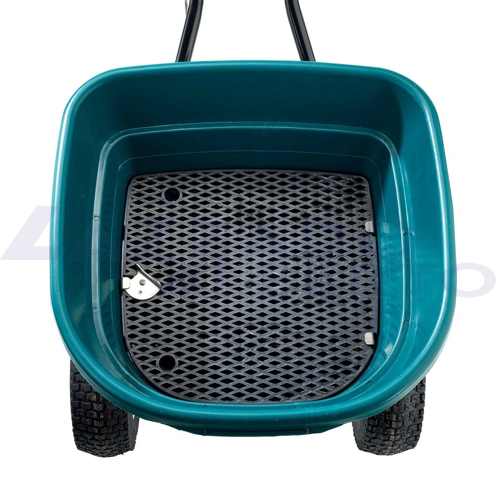 Carrello spandiconcime professionale CR.30SWP telaio verniciato ruote pneumatiche