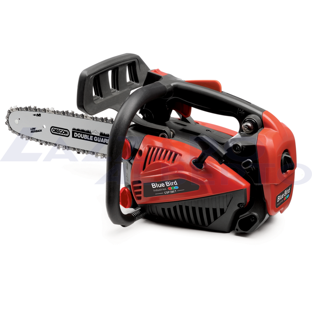Motosega a scoppio da potatura blue bird csp 280 t barra 25 cm
