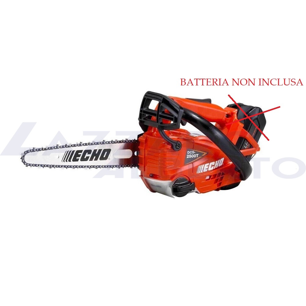 Motosega da potatura a batteria DCS 2500 T 56 V solo corpo macchina