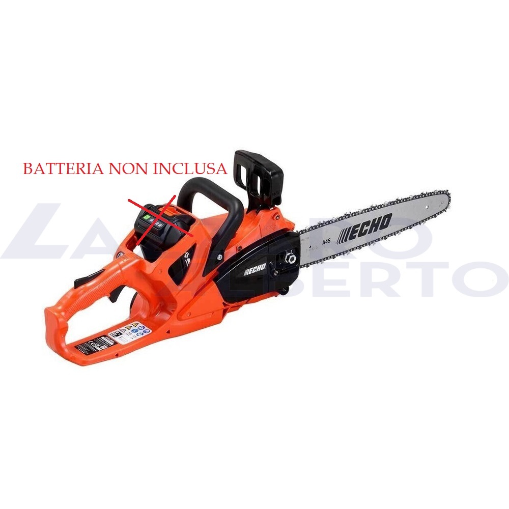 Motosega a batteria DCS 2500 W solo corpo macchina
