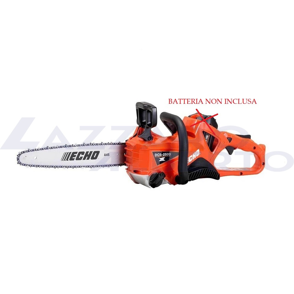 Motosega a batteria DCS 2500 W solo corpo macchina
