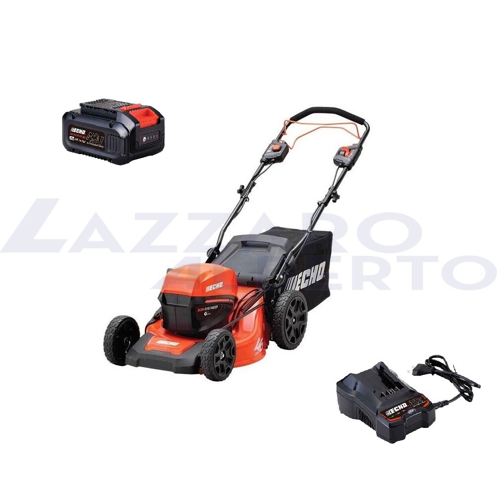 Rasaerba a batteria DLM 310/46SP echo trazionato con batteria 144wh e caricabatteria