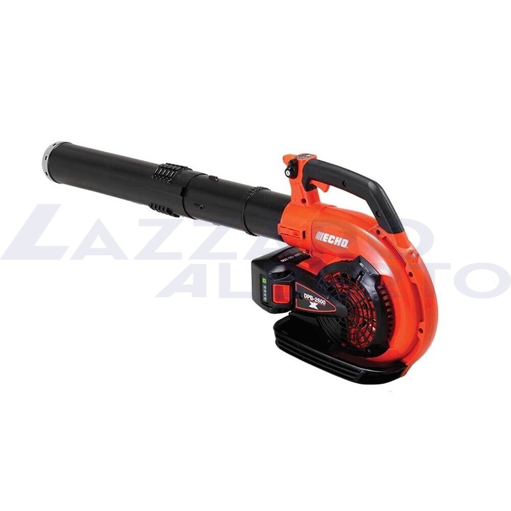 Soffiatore a batteria DPB 2600 ECHO con batteria 113wh (2,5ah) e caricabatteria inclusi