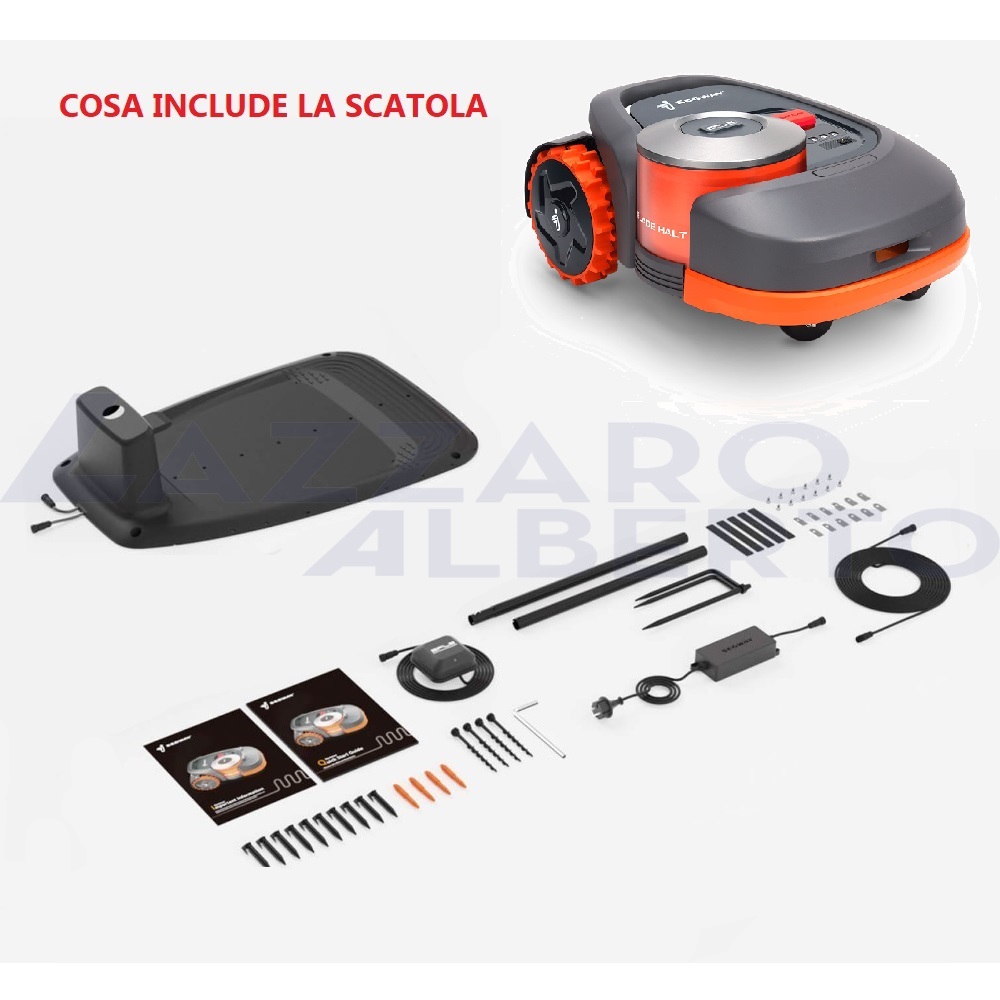 Segway robot da prato SEGWAY Navimow H1500E 1500 m2 senza filo perimetrale