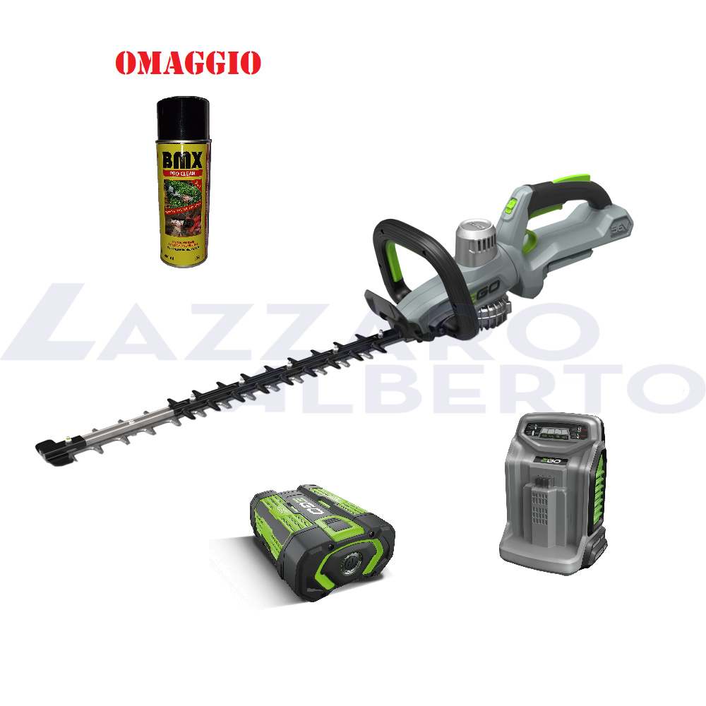 Tagliasiepi a batteria Ego HT 5100 E con batteria 4 Ah caricabatteria rapido inclusi
