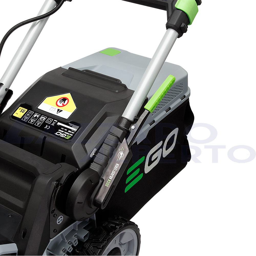 Rasaerba a batteria EGO LM 1701 E con batteria 2,5 AH e caricabatteria STANDARD