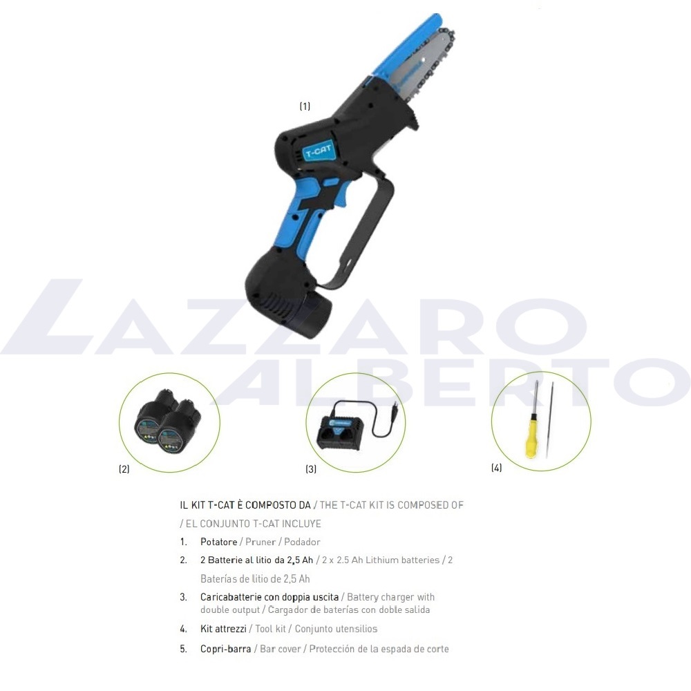 Potatore Campagnola elettrico T-CAT