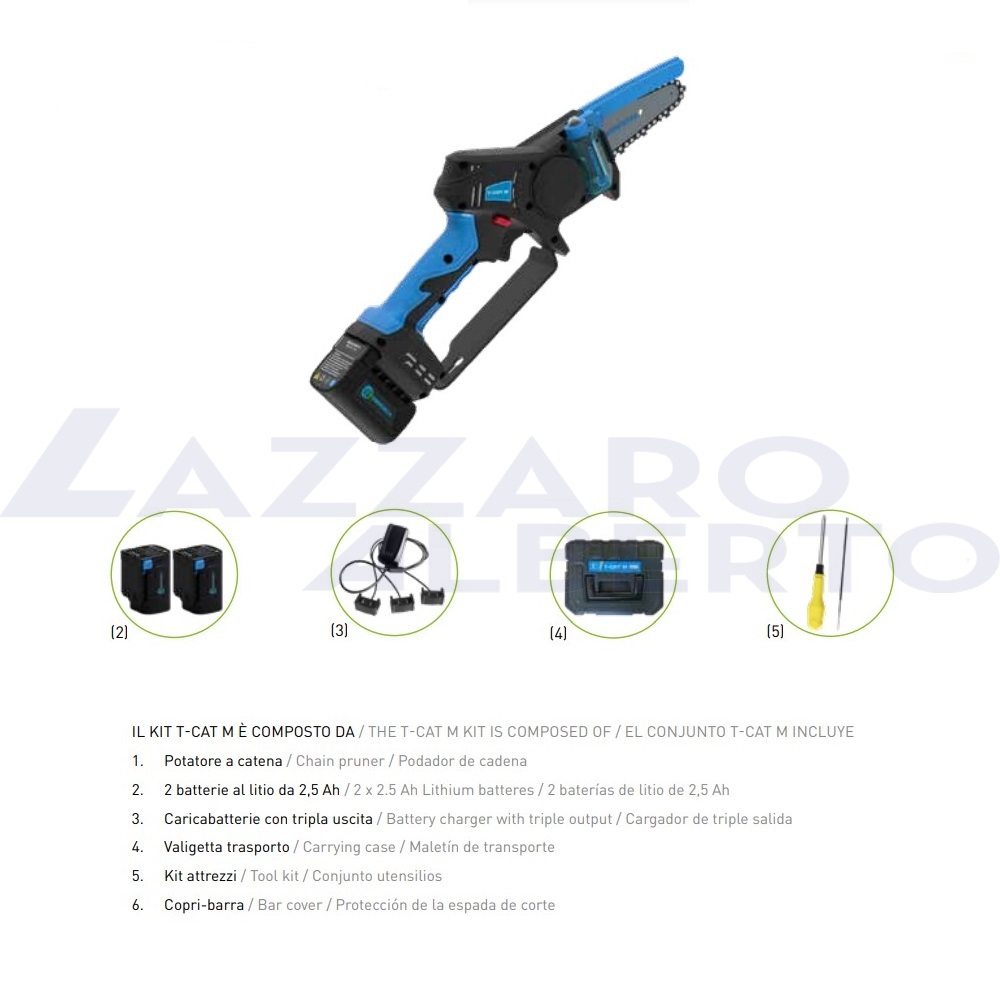 Potatore Campagnola elettrico T-CAT M