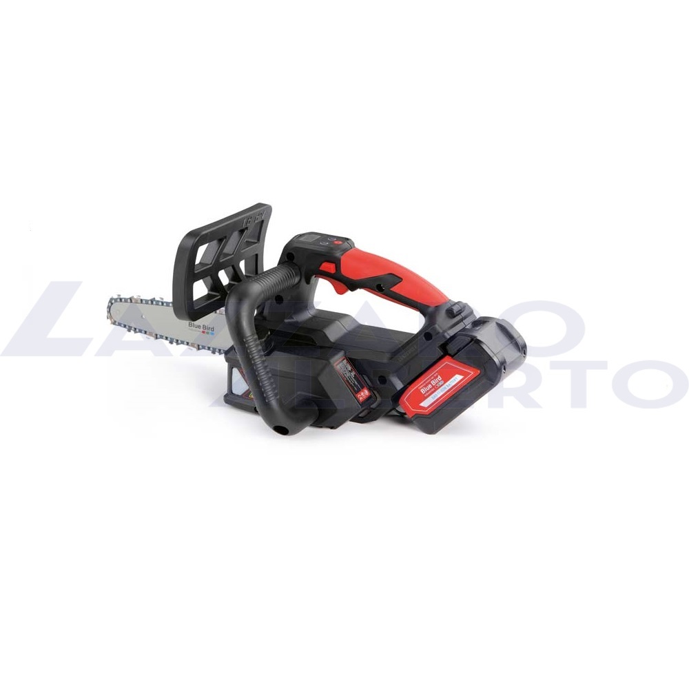 Potatore motosega bluebird a batteria TH CS 22-07 con 2 batterie da 21V-5 AH