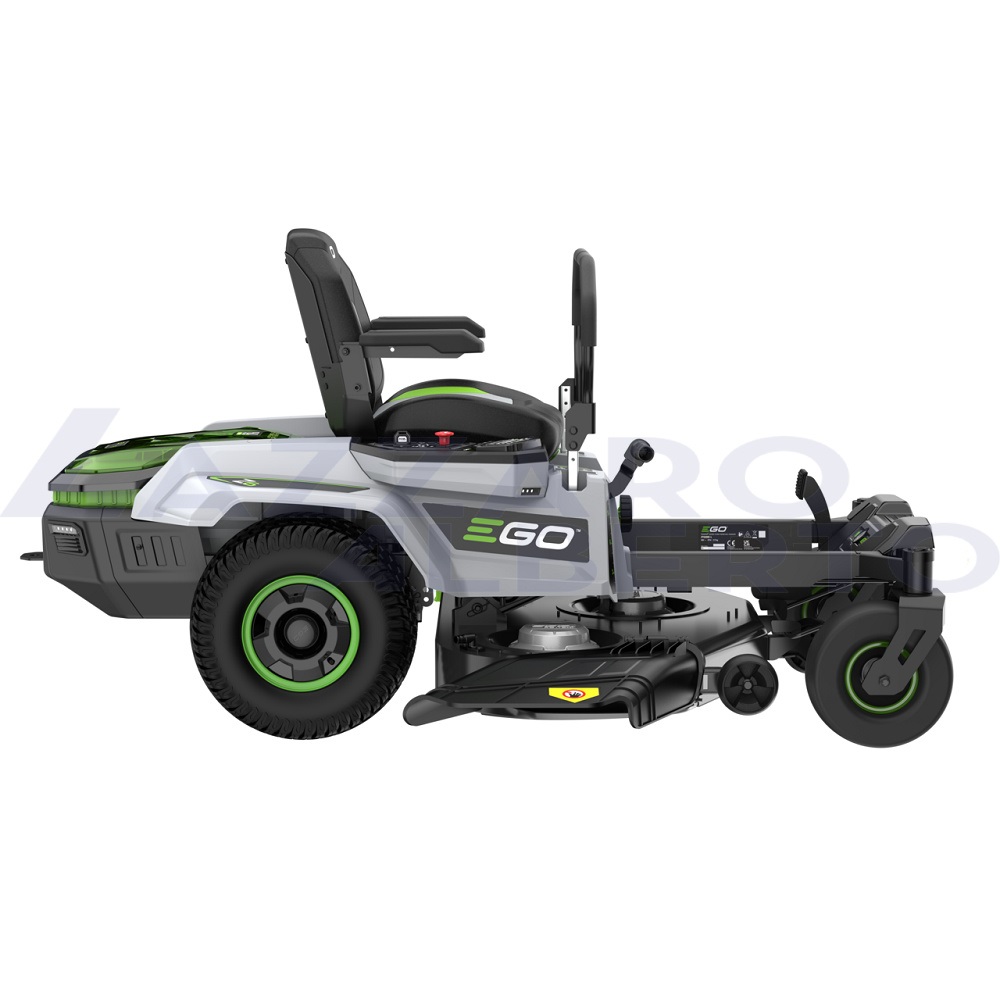 Trattorino ego a batteria zero turn z6 da 132 cm  CARICABATTERIE 1600 W INCLUSO