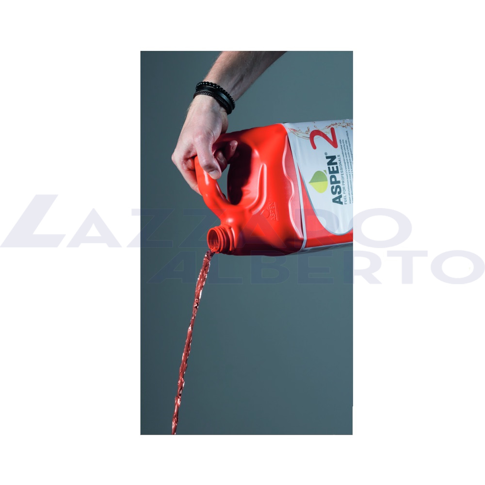 Miscela alchilata rossa Aspen 2T per motori 2 tempi - 5 Lt miscela già pronta
Ultimo modello con miscela rossa