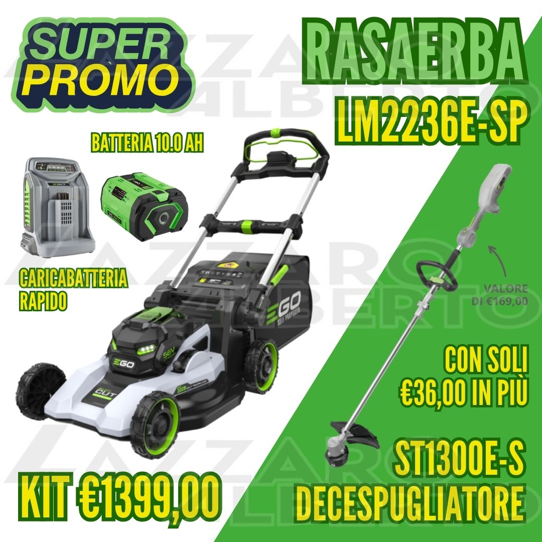 Rasaerba Ego M2236E-SP KIT