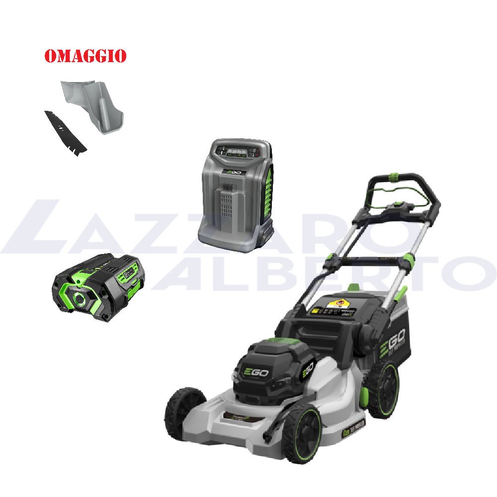Rasaerba a batteria EGO LM 1903 E - SP = LM1900E - SP con batteria 5 AH e caricabatteria rapido