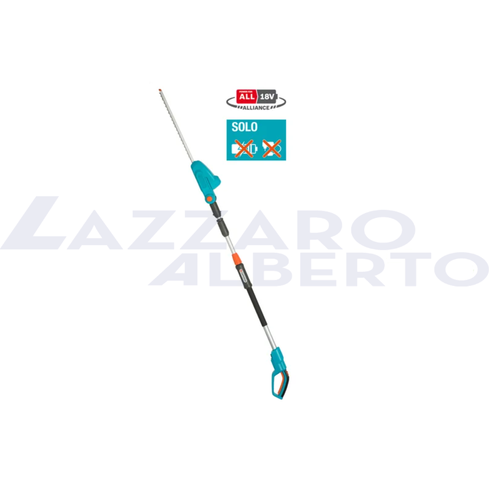 Tagliasiepi ad asta telescopica Gardena THS 42/18V P4A solo corpo macchina