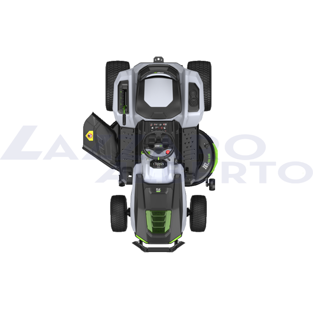 Trattorino rasaerba a batteria ego TR 4201 E scarico laterale
