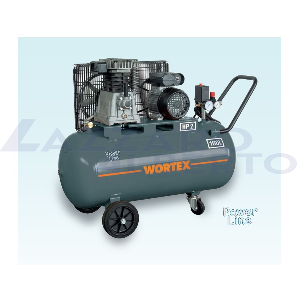 Compressore W 100-2 motore TH25 MI Wortex 100 l 2 hp