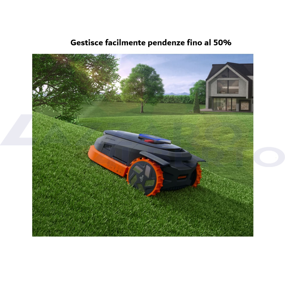 Robot tagliaerba Segway navimow serie X3 modello nuovo X390E 2025 decespugliatore integrabile