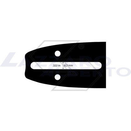 Barra rocchetto Hobby 100SDEA041 lung. 10\