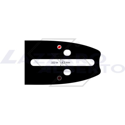 Barra rocchetto Hobby 160SDEA095 lung. 16\