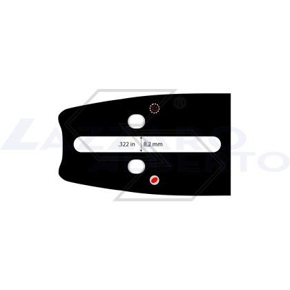 Barra Advancecut Oregon 180MLBK095 lung. 18\