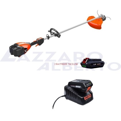 Decespugliatori a batteria DSRM 2600 L con 2 batterie 113wh (2,5ah) e caricabatteria inclusi