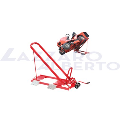 Sollevatore trattorino Cliplift Magnum 500 Kg alzatrattorino con pedale