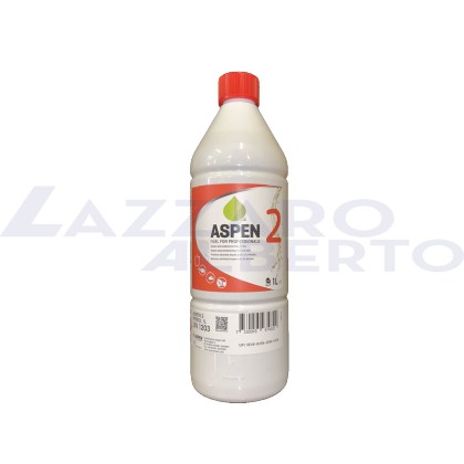 Miscela alchilata aspen 2T per motore 2 tempi - 1 lt miscela già pronta