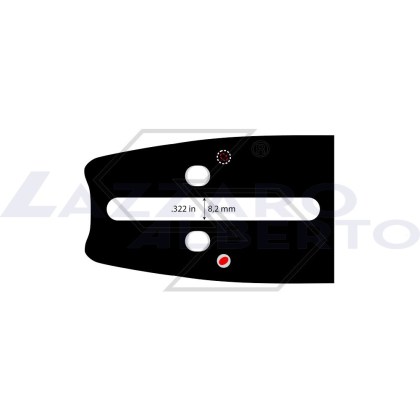 Barra Advancecut Oregon 158SLGK095 lung. 15\