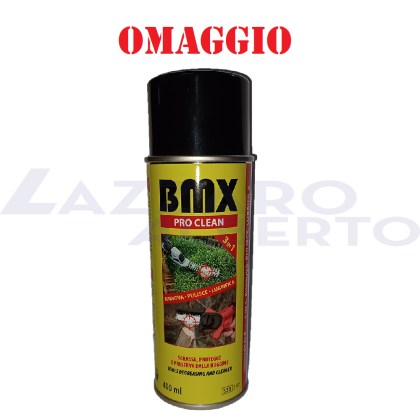 Kit tagliasiepi HT2001E con tagliasiepi lunghezza lame 51, una batteria 2.5 Ah, un caricabatteria standard e pulitore sgrassante spray omaggio