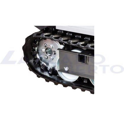 Transporter Bertolini BTR 450, kg 450, con motore Honda GX 160, Motocarriola minidumper con gingoli