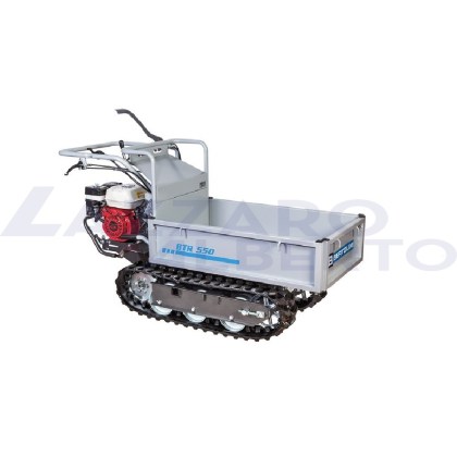 Transporter Bertolini BTR 550 kg 550 Motore Honda GX 160, Motocarriola Minidumper cingolata