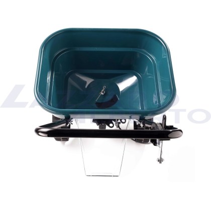 Spargiconcime hobbistco cresco 8S, seminatrice manuale a spinta 30 kg