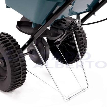 Spargiconcime hobbistco cresco 8S, seminatrice manuale a spinta 30 kg