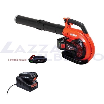 Soffiatore a batteria DPB 2600 con 2 batterie 113wh (2,5ah) e caricabatterie inclusi