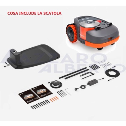 Robot tagliaerba Segway Navimow H 3000 E estensione filo 10 m in omaggio