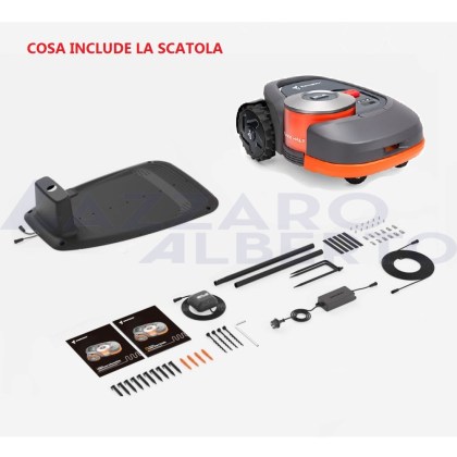 Robot tagliaerba Segway Navimow H 800 E estensione filo 10 m in omaggio