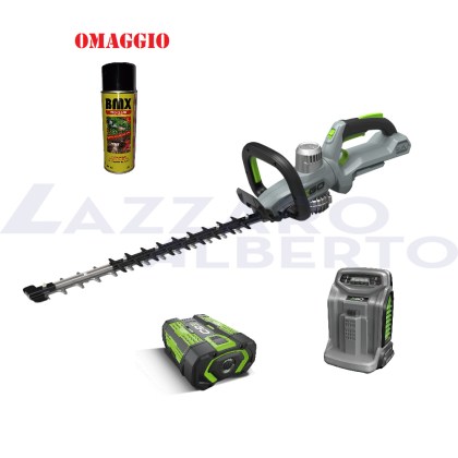 Tagliasiepi a batteria Ego HT 5100 E con batteria 4 Ah caricabatteria rapido inclusi