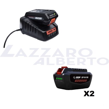 kit energia 4 echo caricabatterie+ 2 batterie da 226 wh compatibile con la gamma ECHO X SERIES