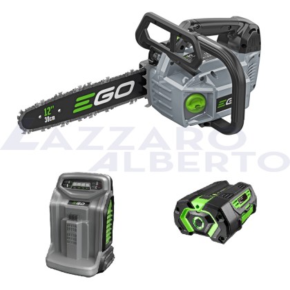 Promo kit CSX 3002 motosega Ego CSX 3000 con batteria 4 Ah e caricabatterie rapido