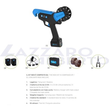 Legatrice Campagnola elettrica Nexi