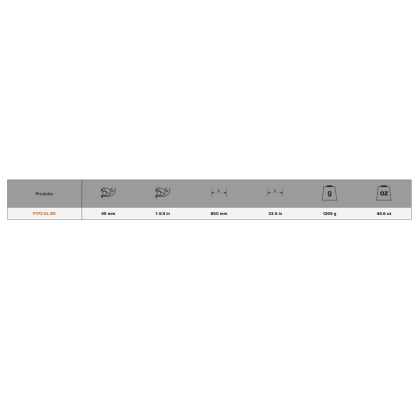 Troncarami battente P173-SL-85 45 mm