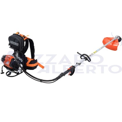 Decespugliatore spalleggiato a scoppio ECHO RM 520 ES completo di braccio