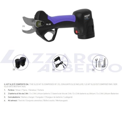 Forbice elettrica SL 32 Campagnola da 32 mm